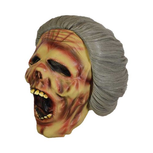 Masker spook oma - Willaert, verkleedkledij, fantasiekledij, halloween, happy halloween, creepy, 31 oktober, voodoo, spook, zombie